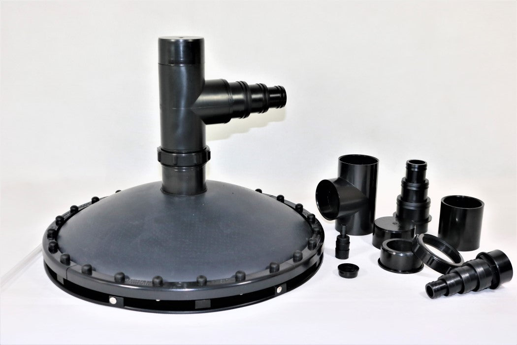 Aerated Rubber Membrane Weighted Suction Dome (Retro Fit Bottom Drain) by Eco Filtration