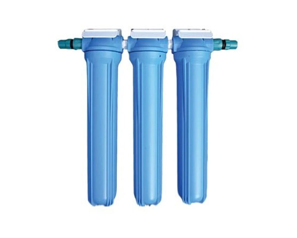 20" X 2.5" THREE STAGE PURIFIER - COMPLETE (DECHLORINATOR)