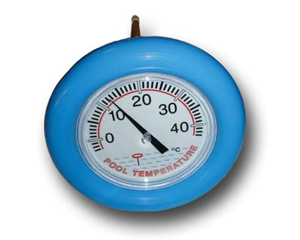 BIG BLUE WHEEL TYPE THERMOMETER