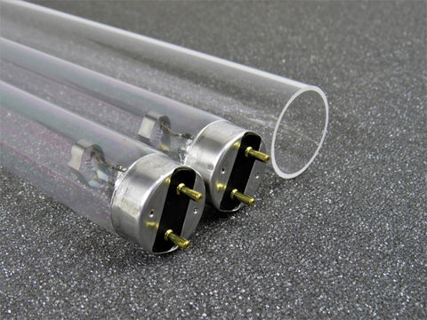 55 Watt uv quartz tube, seals ,and bulbs Bundle Pack by Eco Filtration